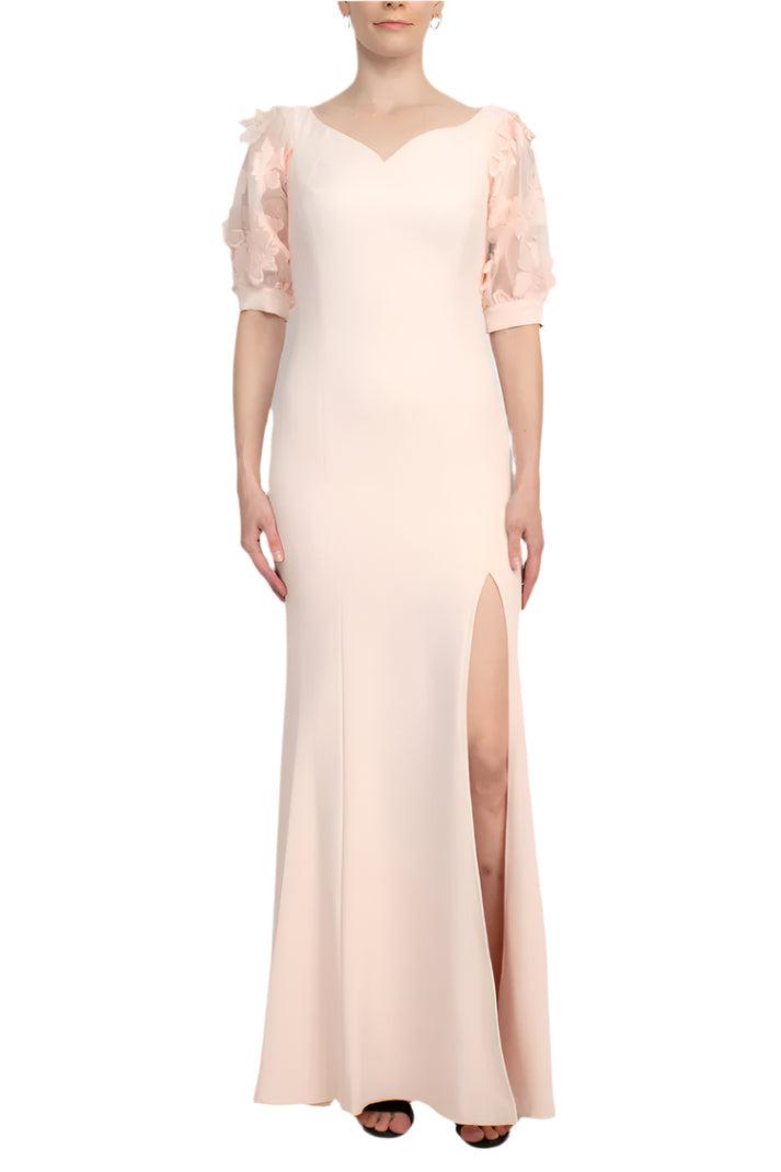 Alberto Makali 185715 Long Fitted Formal Evening Slit Dress