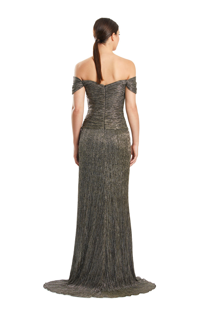 Alexander by Daymor 1858F23 Long A Line Formal Evening Prom Dress