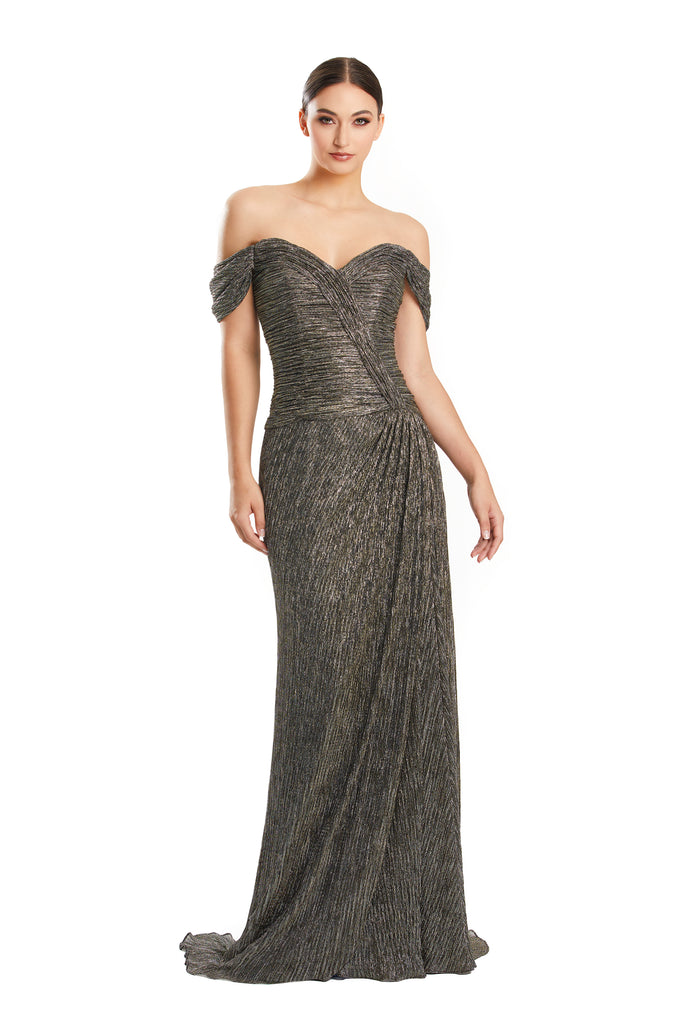 Alexander by Daymor 1858F23 Long A Line Formal Evening Prom Dress
