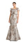 Formal Dresses Printed Lng Mermaid Formal Evening Dress Taupe/Mocha