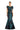 Formal Dresses Printed Lng Mermaid Formal Evening Dress Teal/Black
