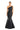 Prom Dresses Floral Long Metallic Formal Mermaid Evening Dress Black