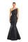 Prom Dresses Floral Long Metallic Formal Mermaid Evening Dress Black