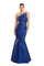 Prom Dresses Floral Long Metallic Formal Mermaid Evening Dress Royal/Multi