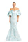 Formal Dresses Long Mermaid Formal Floral PrintEvening Dress Crystal/Gold