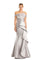 Prom Dresses Prom Long Pleated Formal Ruffled Evening Dress Silver/Taupe