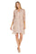 Mother of the Bride Dresses Short Floral Jacket Mother of the Bride Dress Blush