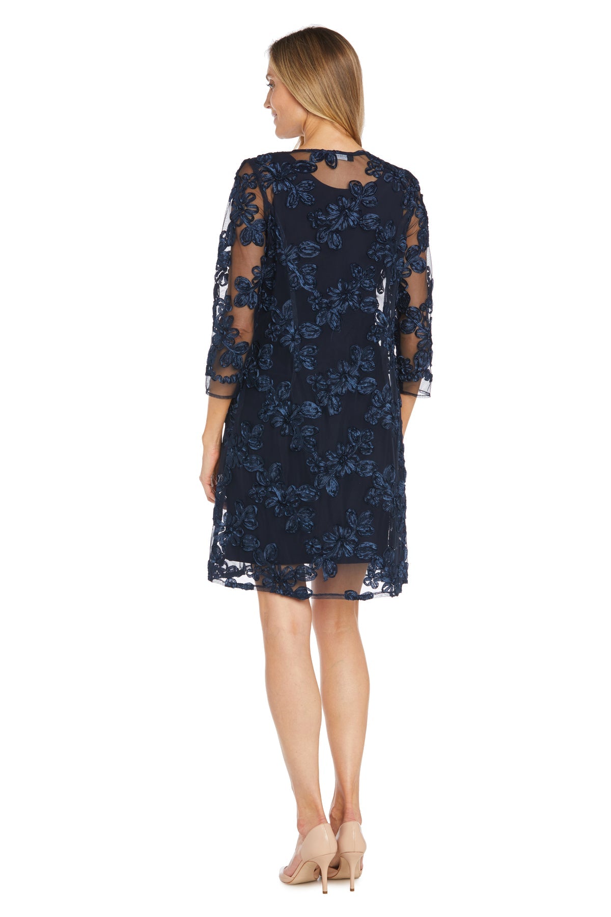 R&M Richards 1876 Short Mother of the Bride Jacket Dress