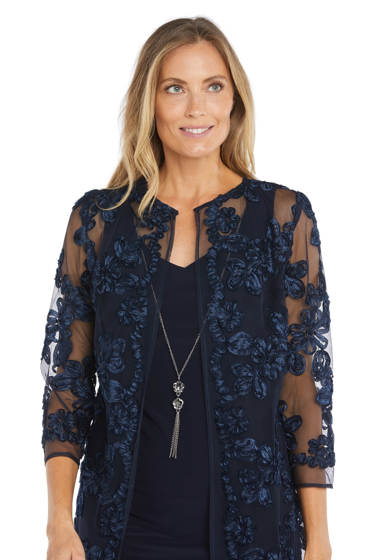 R&M Richards 1876 Short Mother of the Bride Jacket Dress