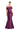 Prom Dresses Pleated Long Mermaid Formal Evening Prom Dress Plum