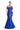 Prom Dresses Pleated Long Mermaid Formal Evening Prom Dress Royal