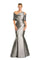 Prom Dresses Pleated Long Formal Mermaid Prom Evening Dress Gold