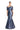 Prom Dresses Pleated Long Formal Mermaid Prom Evening Dress Slate
