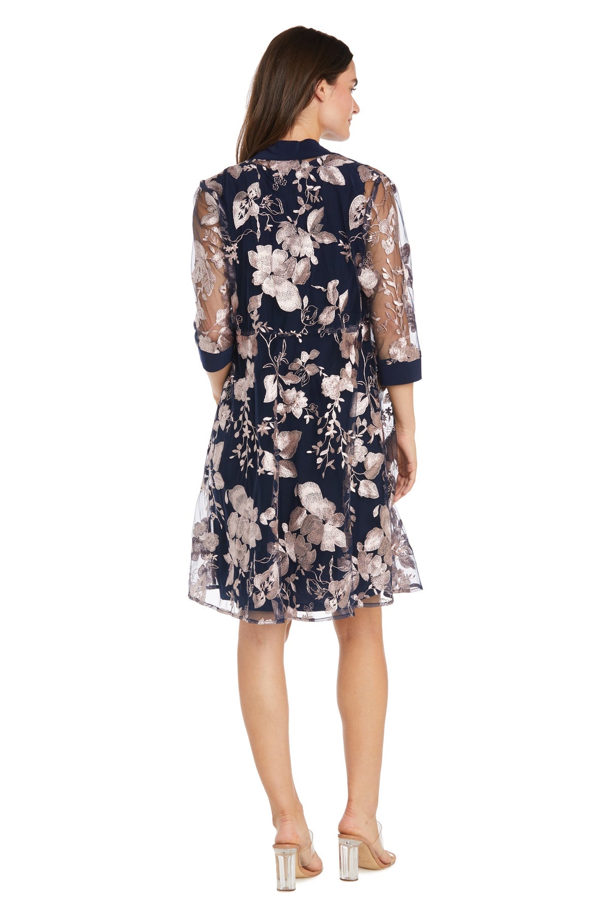 R&M Richards 1883 Mother of the Bride Short Cocktail Jacket Dress