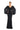 Formal Dresses Long Sleeve Formal Beaded Mermaid Dress Black