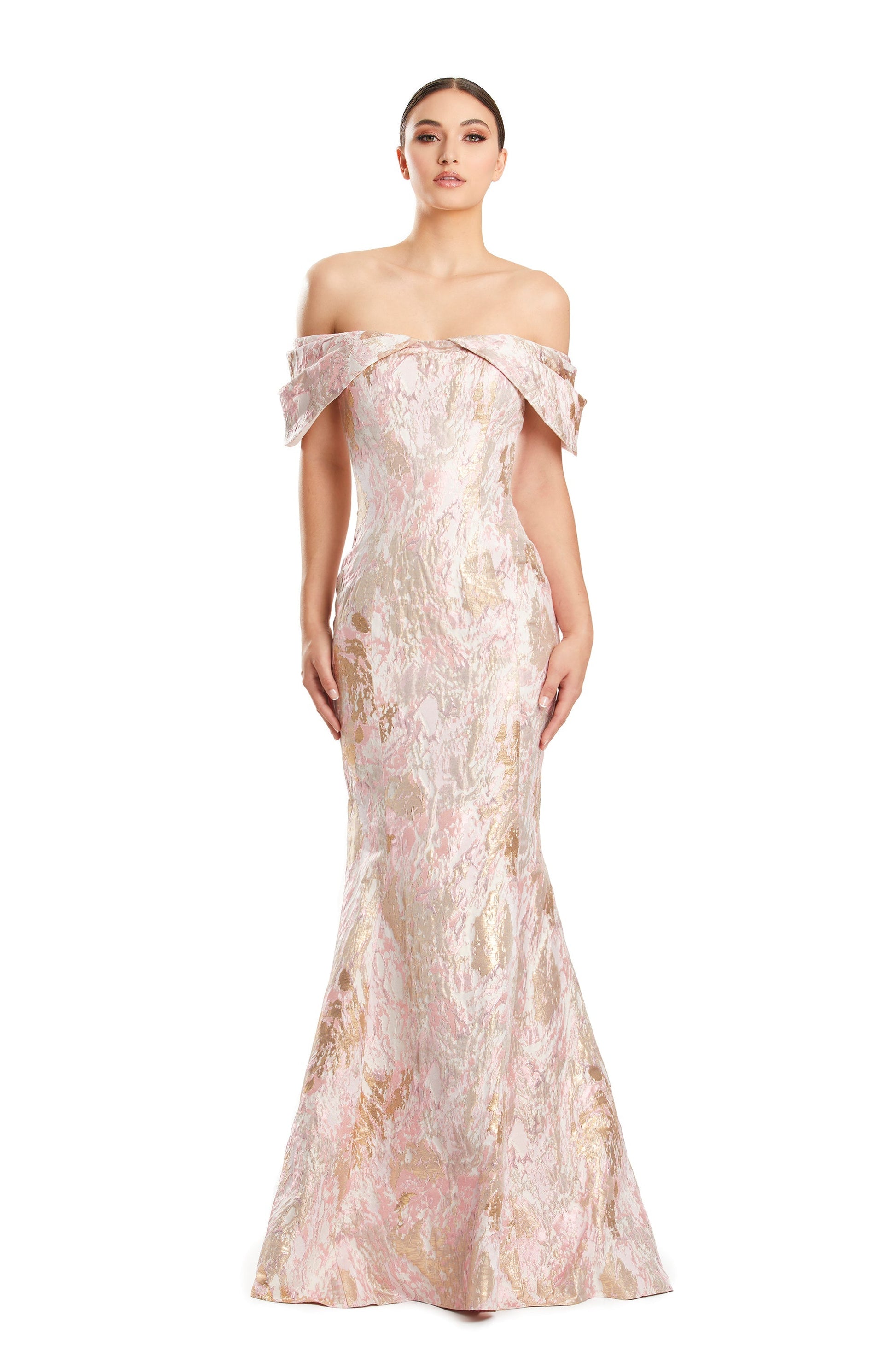 Alexander by Daymor 1891F23 Long Evening Formal Mermaid Dress