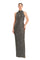 Formal Dresses Long Formal Fitted Evening Dress Bronze