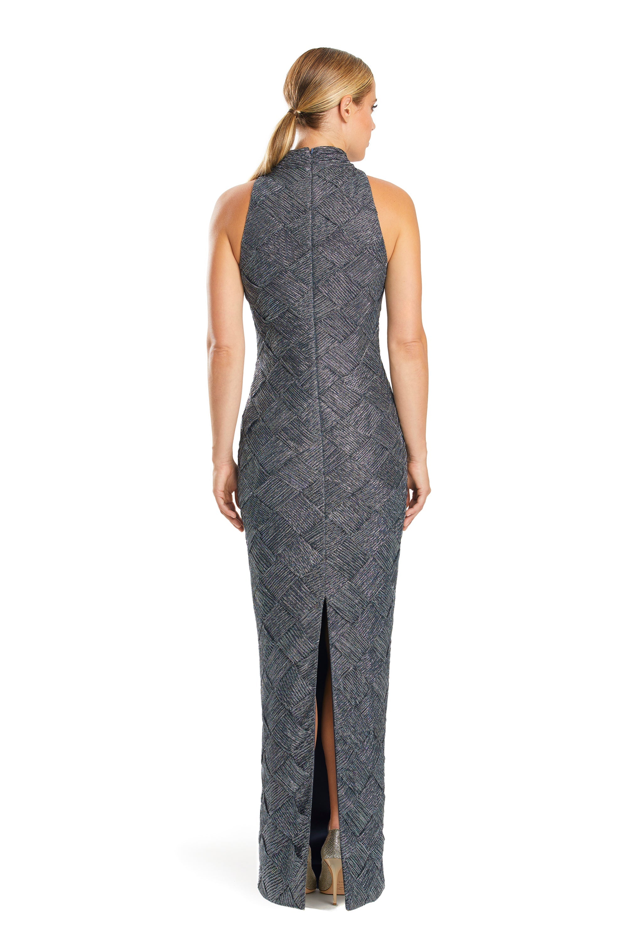 Formal Dresses Long Formal Fitted Evening Dress Silver