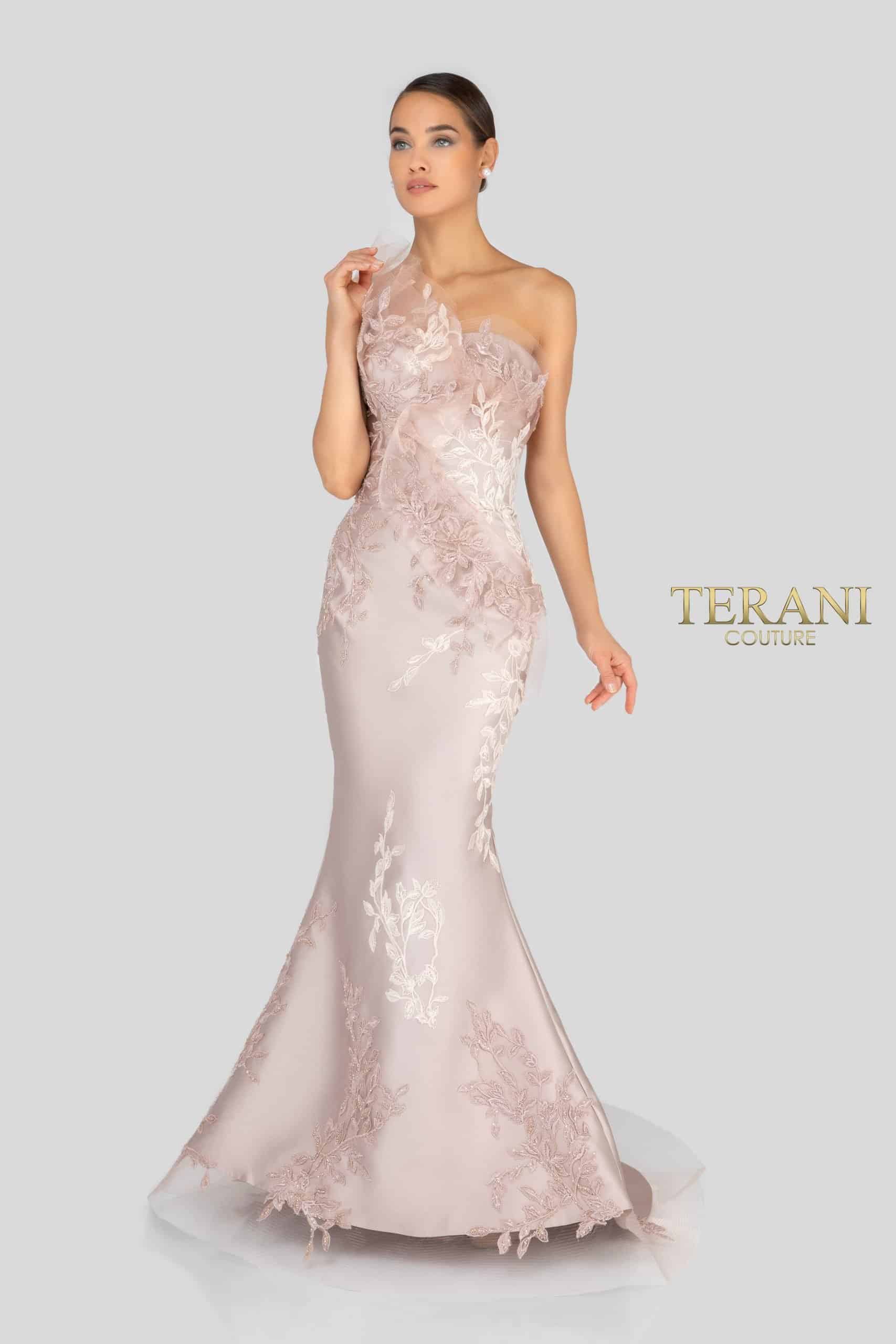 Terani Couture Sexy Fitted Long Prom Dress 1911E9095 - The Dress Outlet