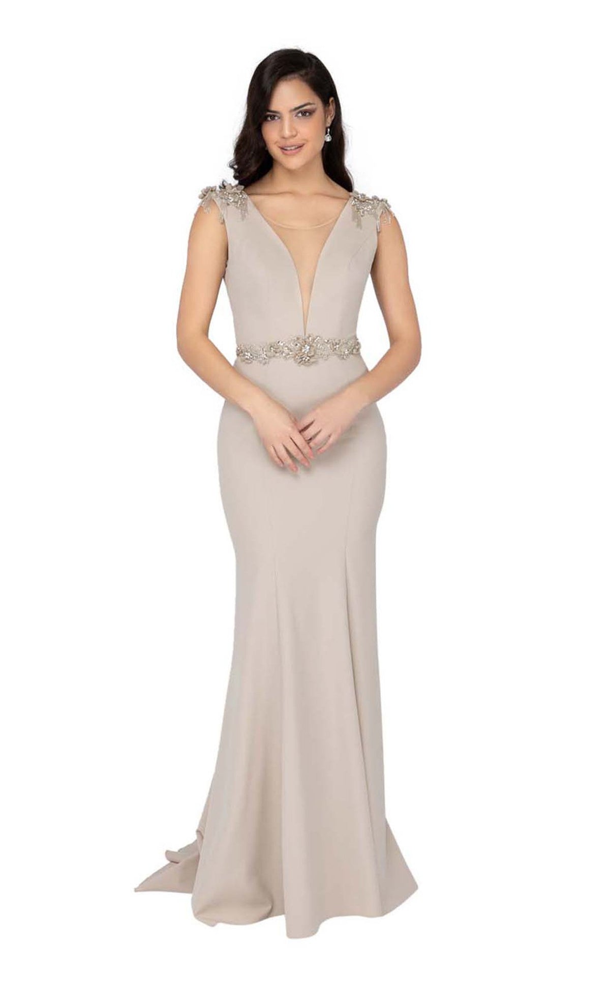 Terani Couture Sleeveless Long Prom Dress 1911E9601 - The Dress Outlet