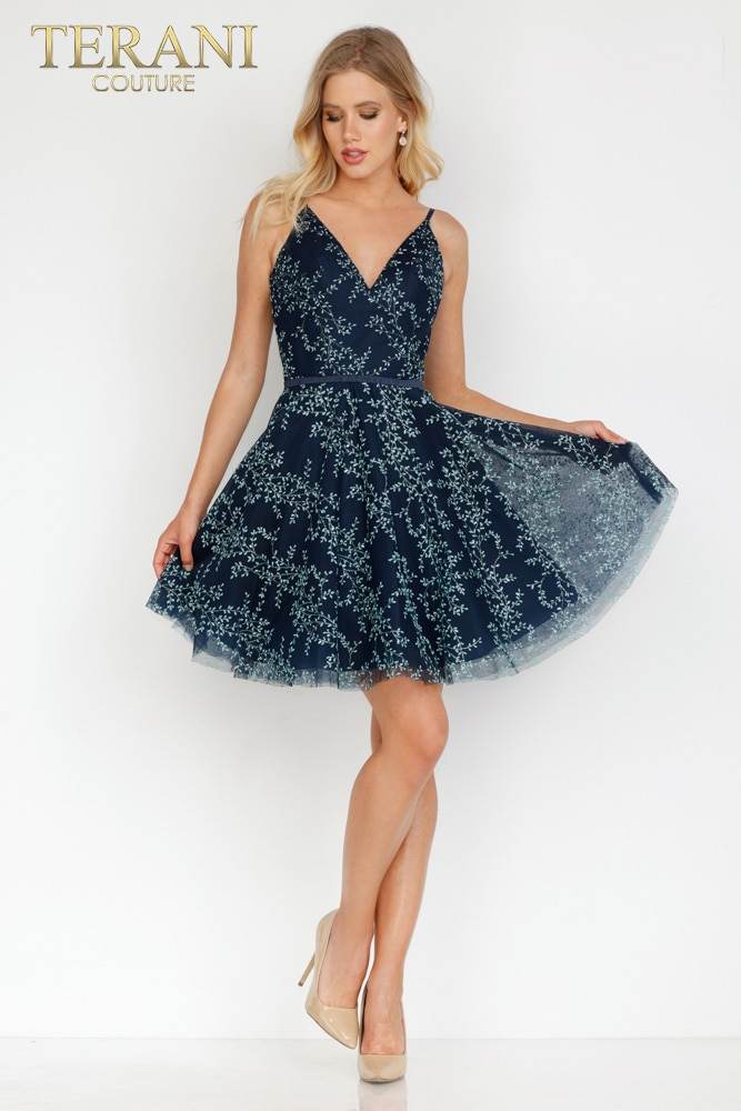 sachin and babi light blue dress navy blue homecoming dresses with sequins