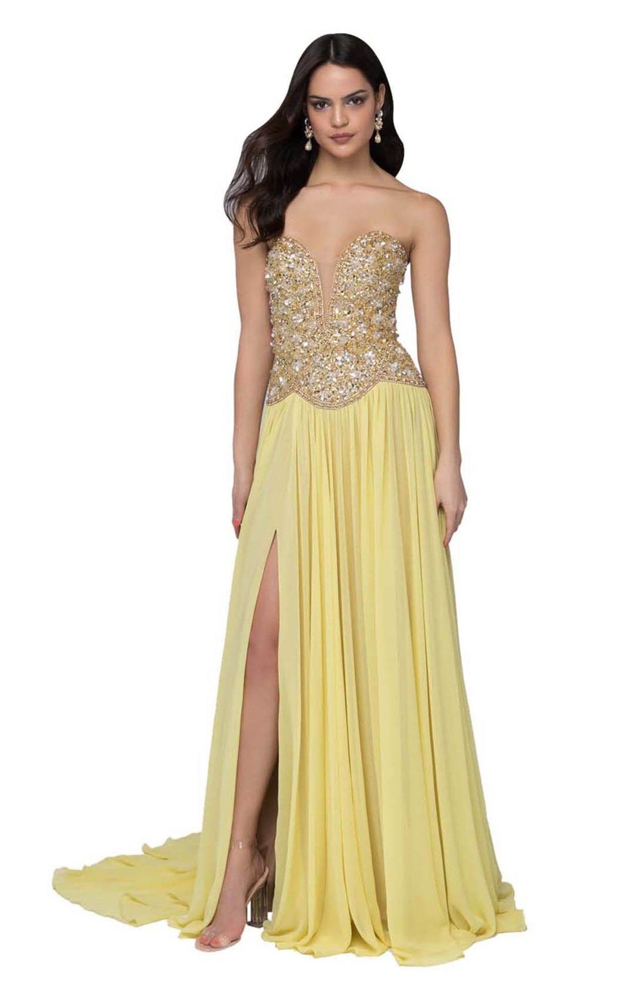 Terani Couture Sexy Long Prom Dress 1912P8239 - The Dress Outlet