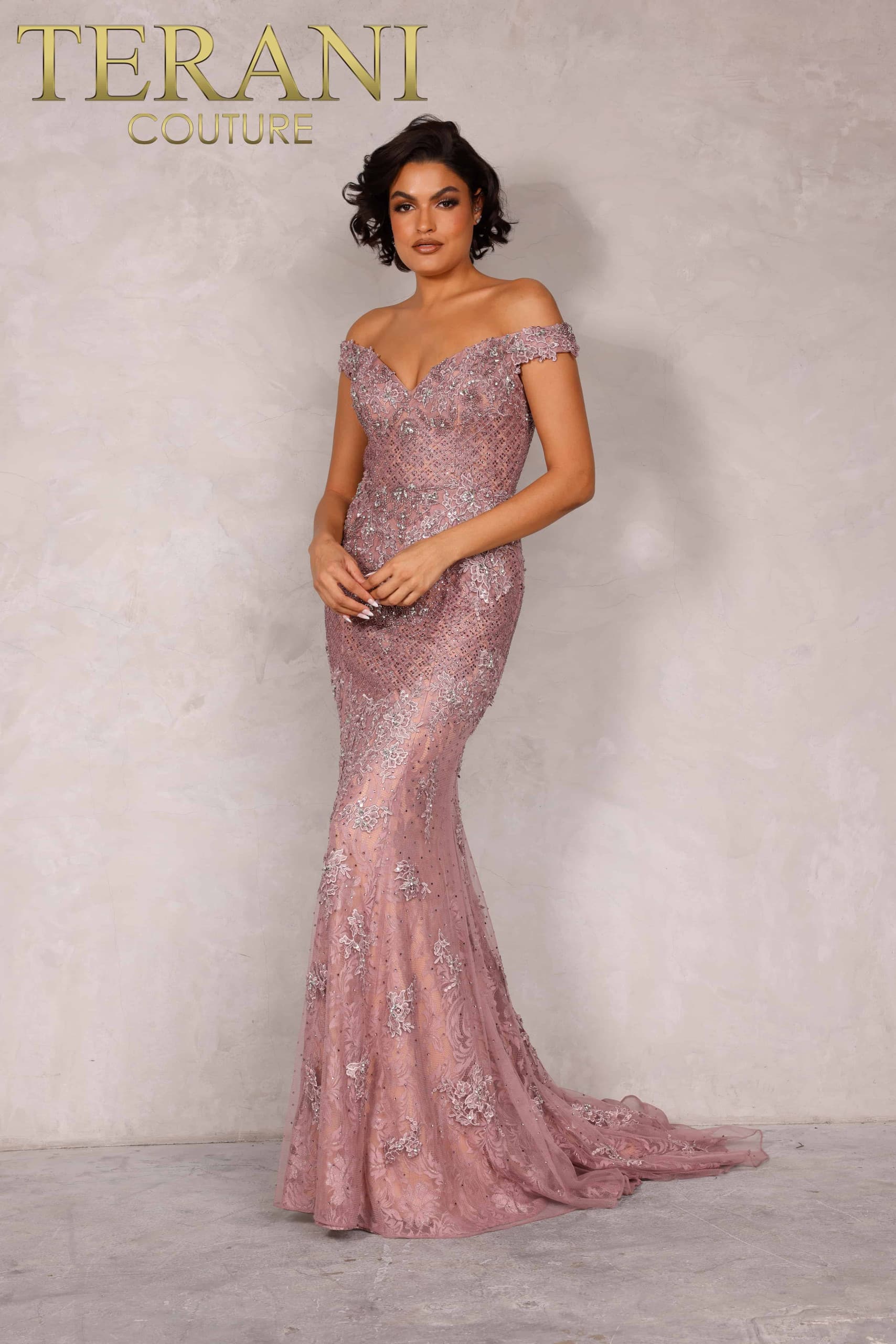 Prom Dresses Fitted Long Prom Dress Sandstone Silver