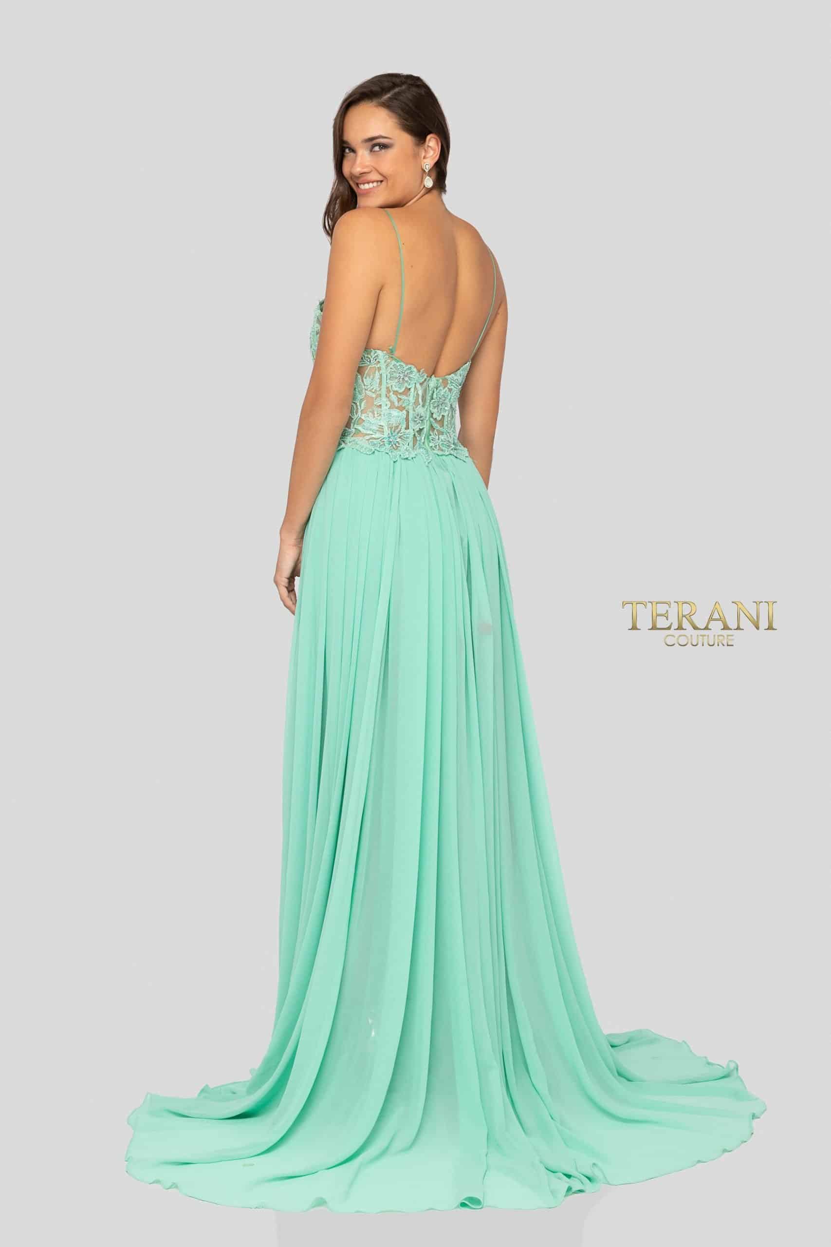 Terani Couture Sexy Long Prom Dress 1913P8324 - The Dress Outlet