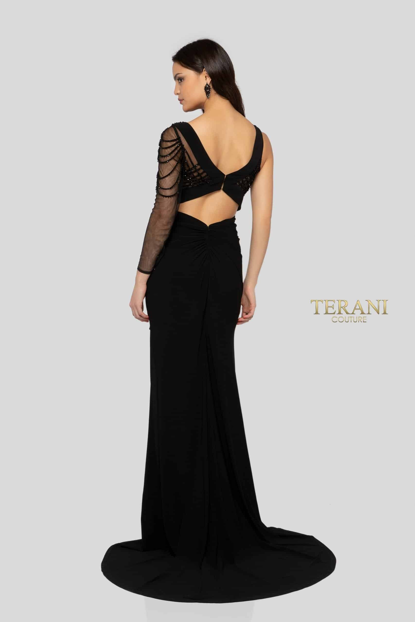 Terani Couture High Low Prom Dress 1913P8392 - The Dress Outlet