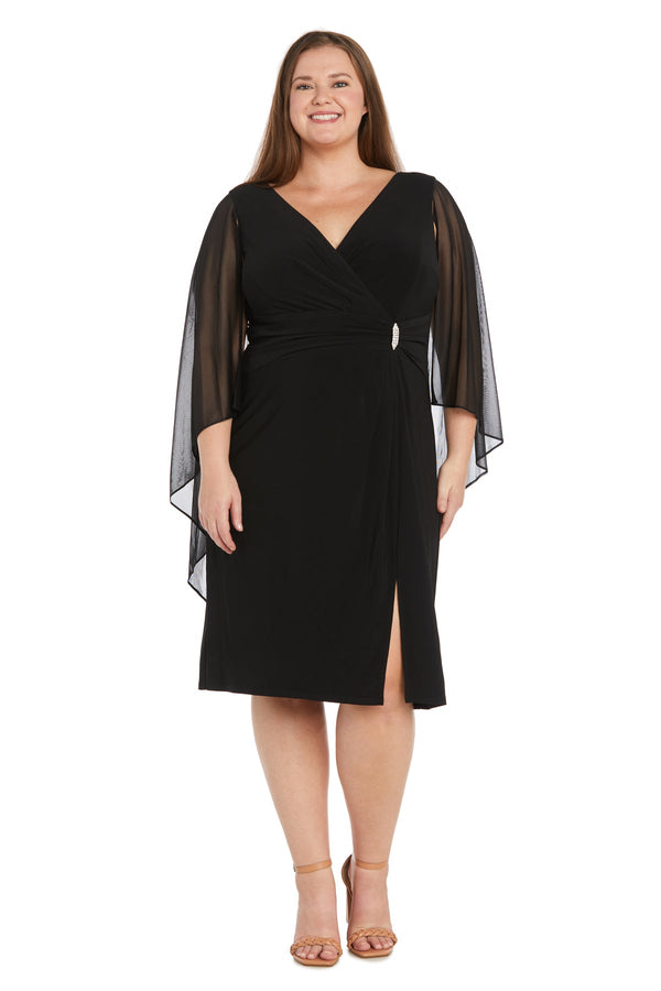 Short Plus Size Dress Cocktail R&M Richards 1920AW