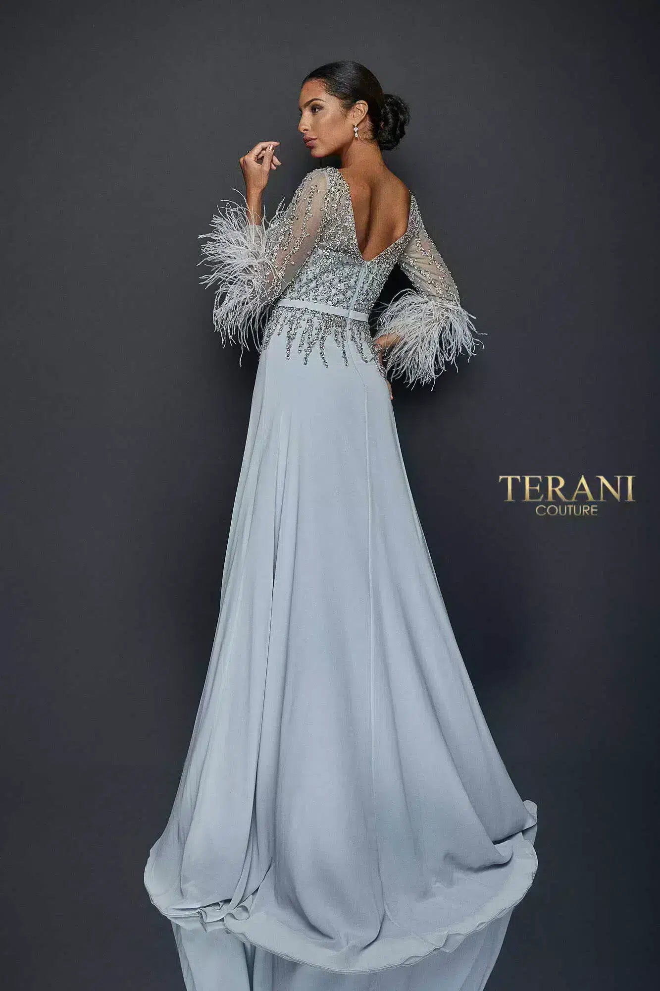 Terani Couture Long Formal Dress 1921M0473 - The Dress Outlet