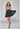 Cocktail Dresses Homecoming Floral Beaded Short Cocktail Dress Black Nude