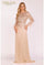 Terani Couture Long Formal Dress 1921M0473 - The Dress Outlet Champagne