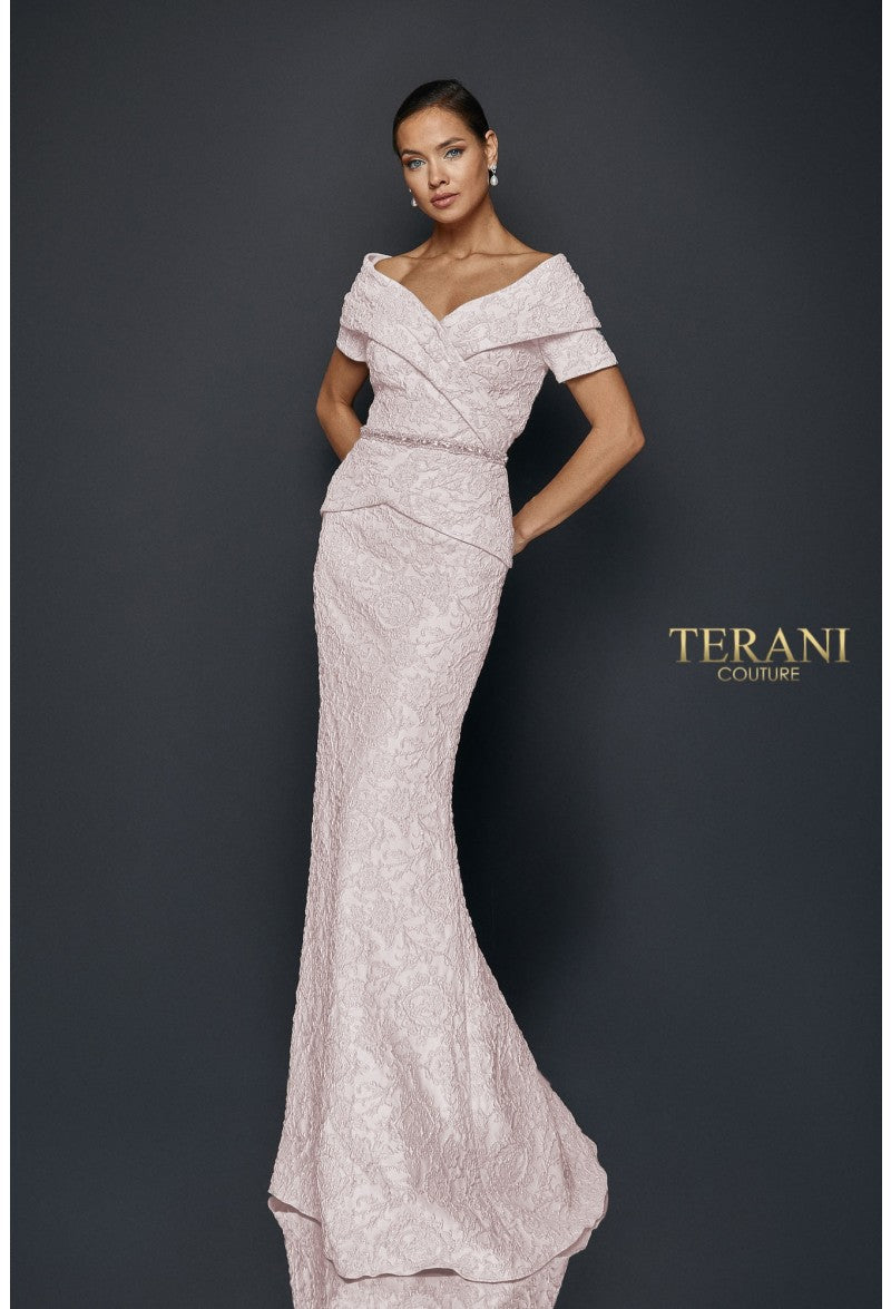 Terani Couture 1921M0727 Formal Long Mother of the Bride Dress