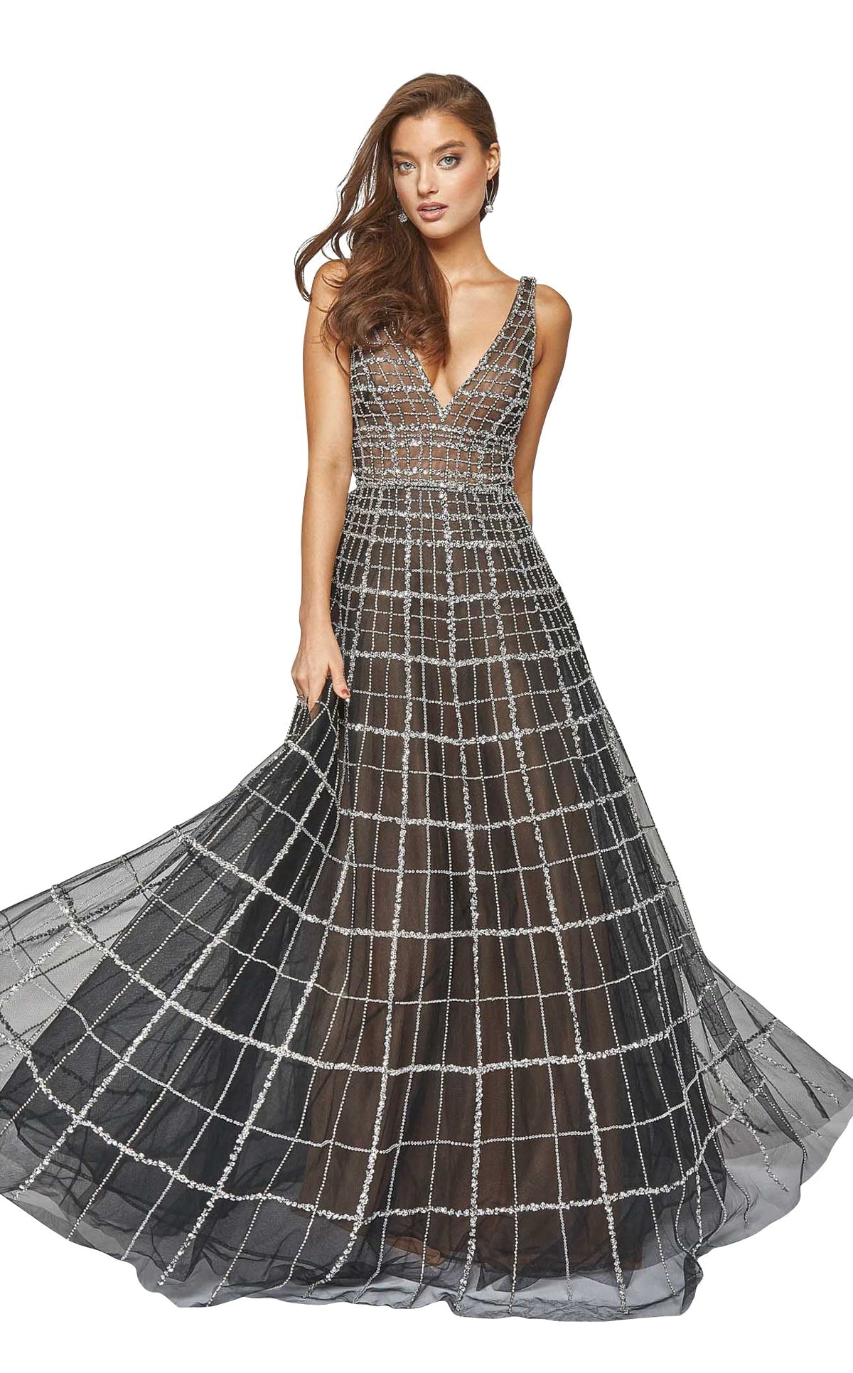 Terani Couture Fitted Long Prom Dress 1922GL0663 - The Dress Outlet