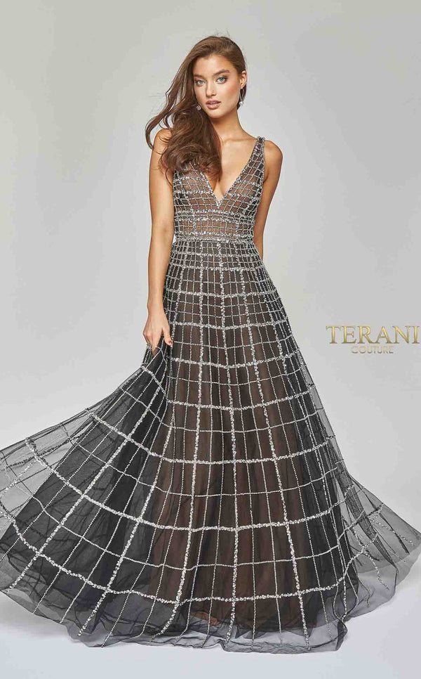 Terani Couture 1922GL0663 Formal Long Prom Dress