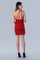 Cocktail Dresses Homecoming Short Fitted Cocktail Dress Red