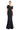 Formal Dresses Long Formal Beaded Button Evening Dress Black