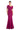 Formal Dresses Long Formal Beaded Button Evening Dress Magenta