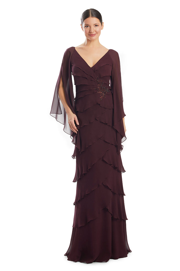 Alexander by Daymor 1957S24 Long Mother of the Bride Beaded Formal Dress