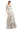 Prom Dresses Long Formal Floral Print Ball Gown Prom Dress Sand