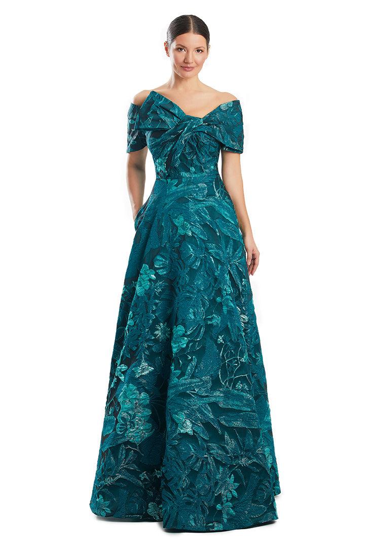 Alexander by Daymor 1960S24 Long Ball Gown Pocket Evening Dress