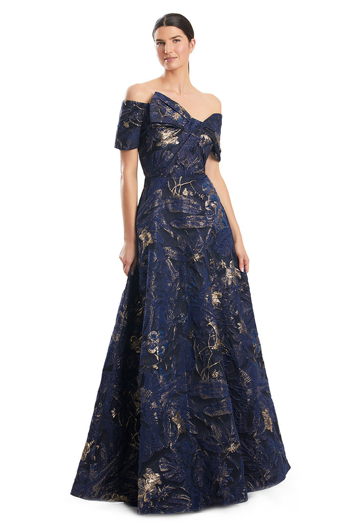 Alexander by Daymor 1960S24 Long Ball Gown Pocket Evening Dress