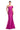 Formal Dresses Mermaid Long Formal Peplum Evening Dress Fuchsia