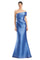 Formal Dresses Mermaid Long Formal Peplum Evening Dress Periwinkle