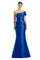 Formal Dresses Mermaid Long Formal Peplum Evening Dress Royal