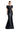 Formal Dresses Pleated Long Formal Mermaid Dress Black