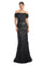 Prom Dresses Long Formal Lace Applique Mermaid Dress Black
