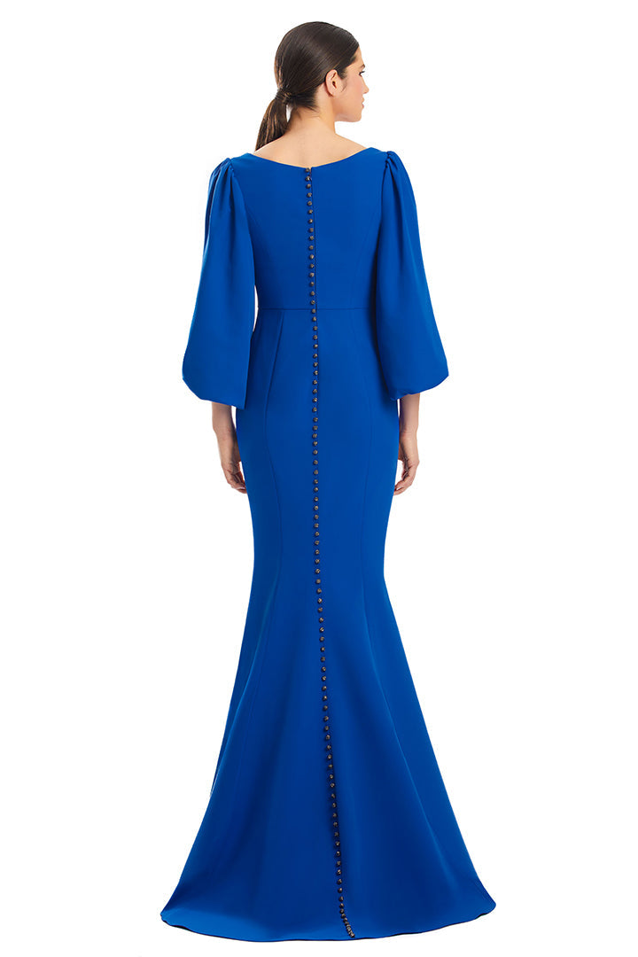 Alexander by Daymor 1974S24 Long Mother of the Bride Pleated Formal Dress