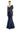 Prom DressesPleated Long Mermaid Formal Evening Prom Dress Navy